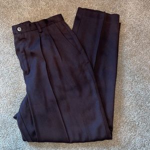 LIz Claiborne Lizsport Petite pleated front pants, vintage, 12P